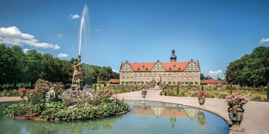 photo: Staatliche Schlösser und Gärten Baden-Württemberg, Günter Bayerl Weikersheim palace and garden