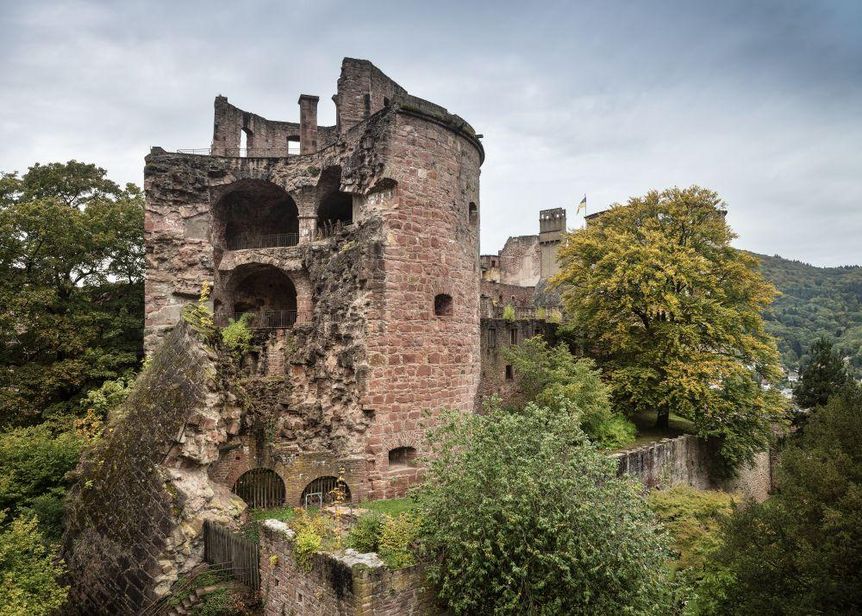 Foto: Staatliche Schlösser und Gärten Baden-Württemberg, Günther Bayerl Schloss Heidelberg, Krautturm