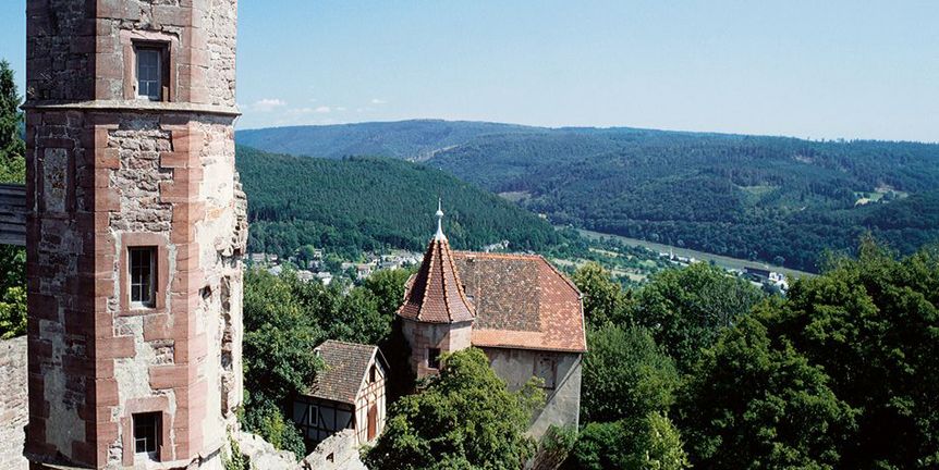Photo: Staatliche Schlösser und Gärten Baden-Württemberg, Arnim Weischer Dilsberg Fortress Ruins