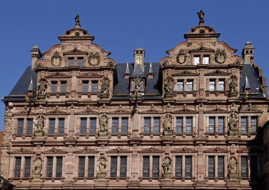 Image: Landesmedienzentrum Baden-Württemberg, Eberhardt Späth The Friedrich’s Wing at Heidelberg Castle