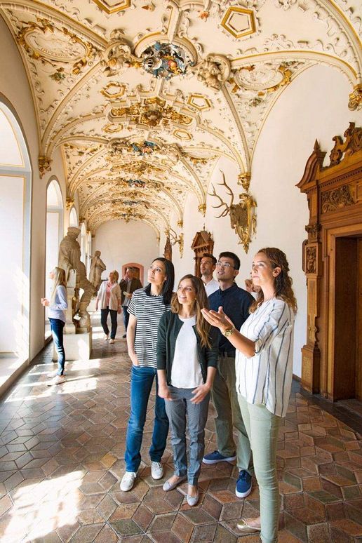 Schloss Heidelberg, Besucher im Schloss